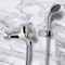 Wall Mount Tub Faucet with Hand Shower